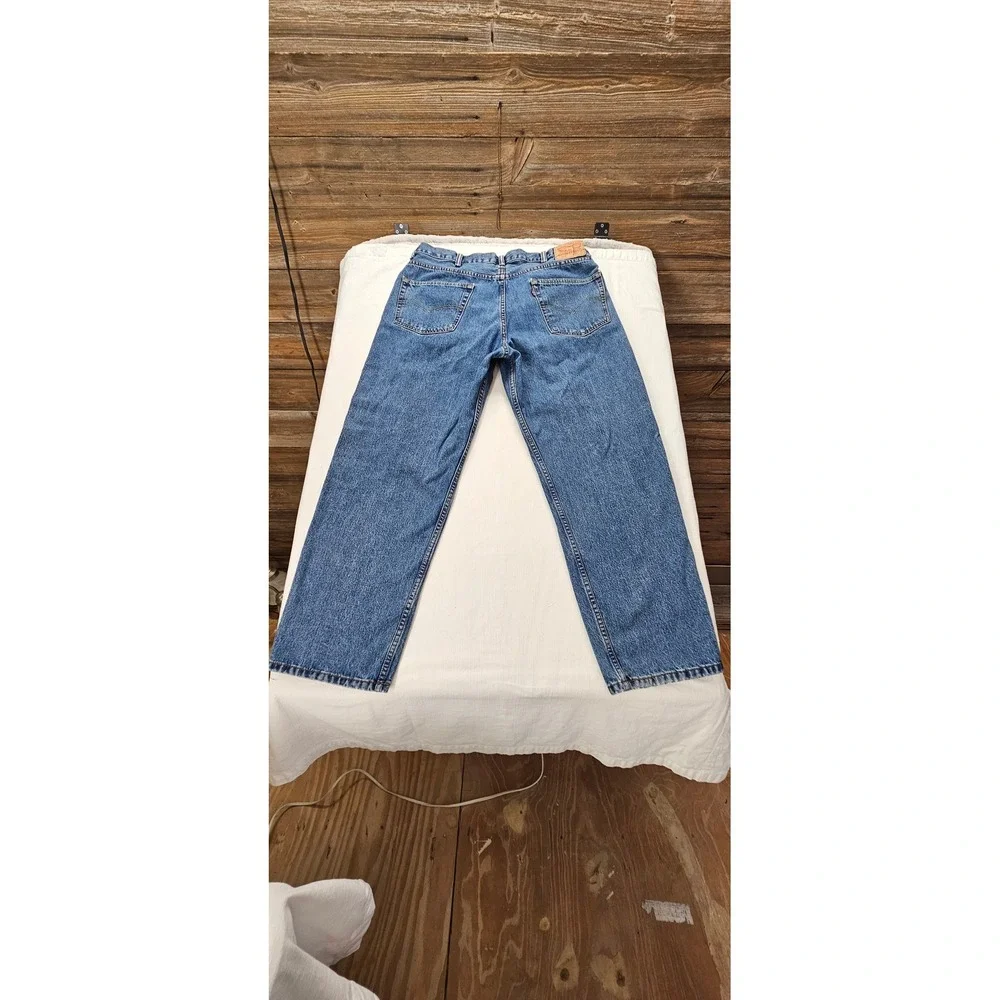 Levis‎ 550 Relaxed Fit Blue Denim Jeans Mens 38x30 Medium Wash 37x29 Actual